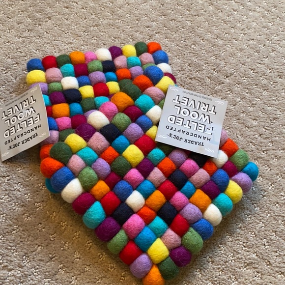 trader joes Kitchen Trader Joes Trivets Lot Of 2 New Collectible